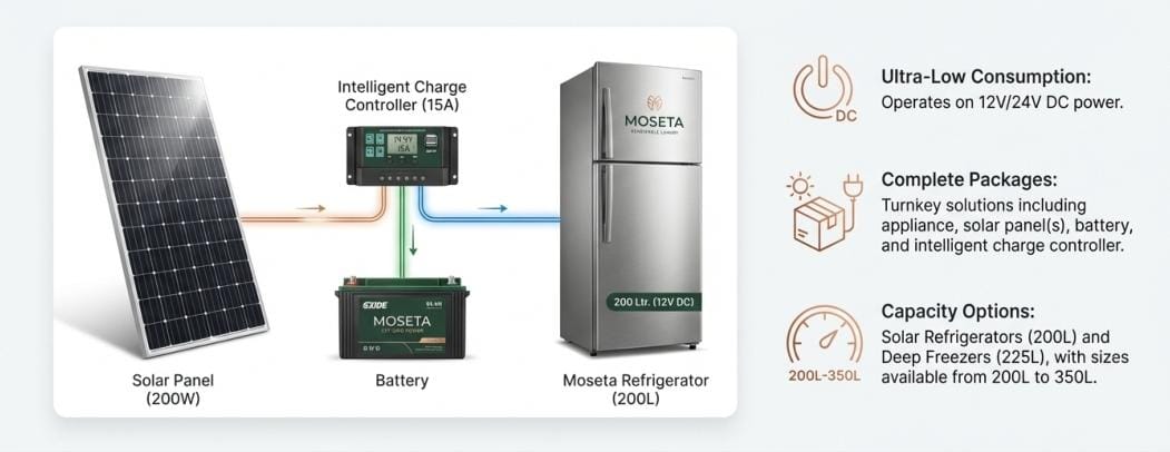 Moseta Refrigerator