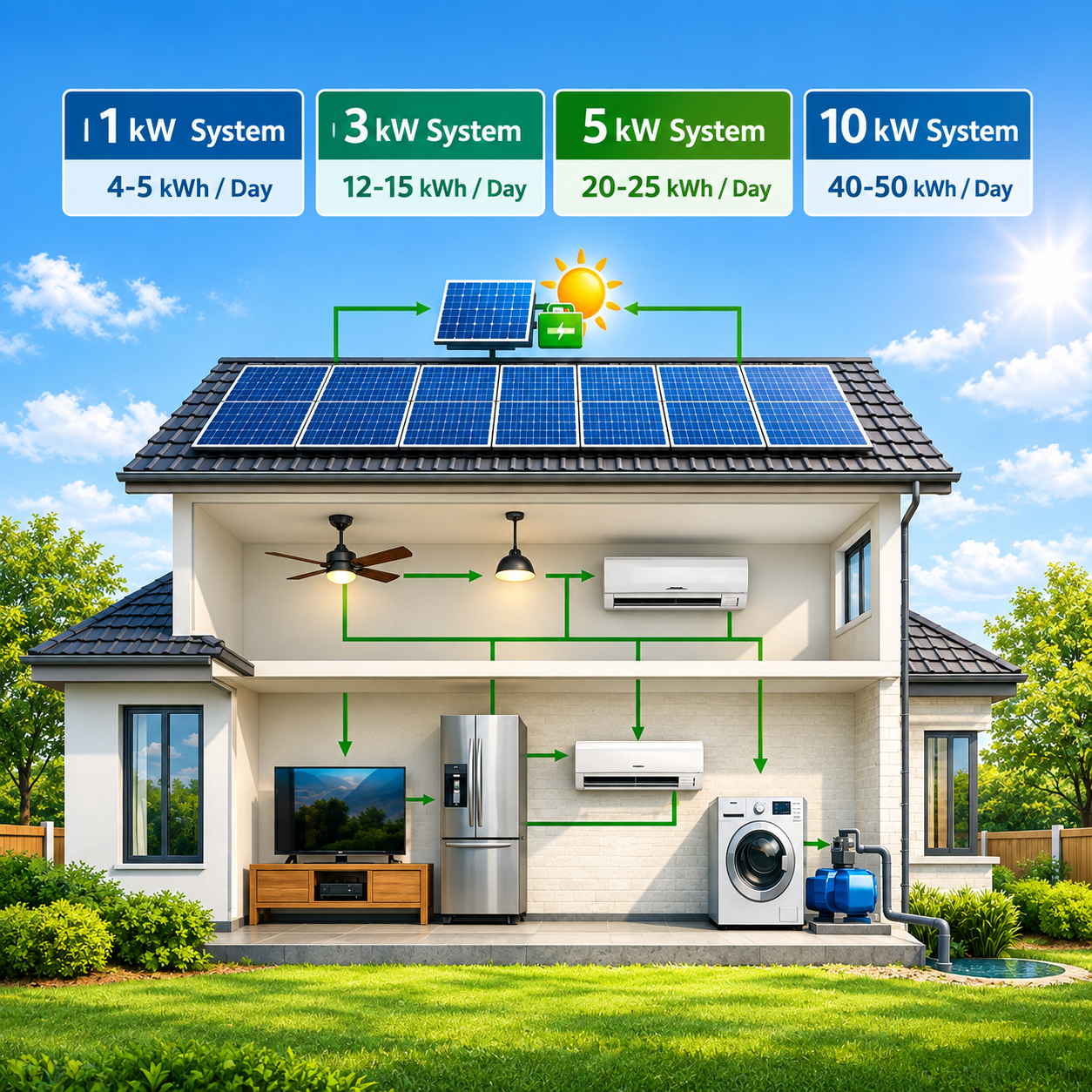 Solar Power Panel -2KW